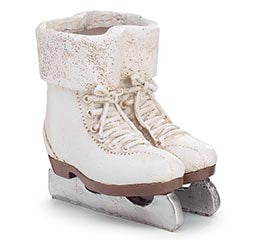 Ice skate vase