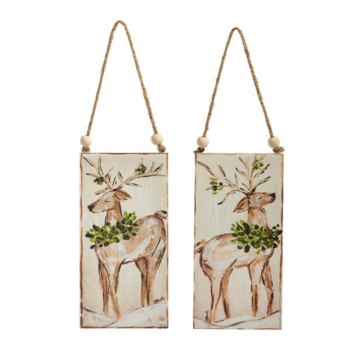 7" DEER ORNAMENT
