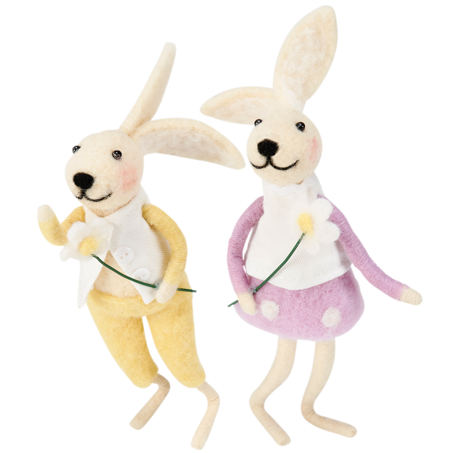 Bunny with daisy