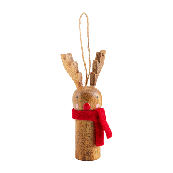 Mud pie reindeer ornament