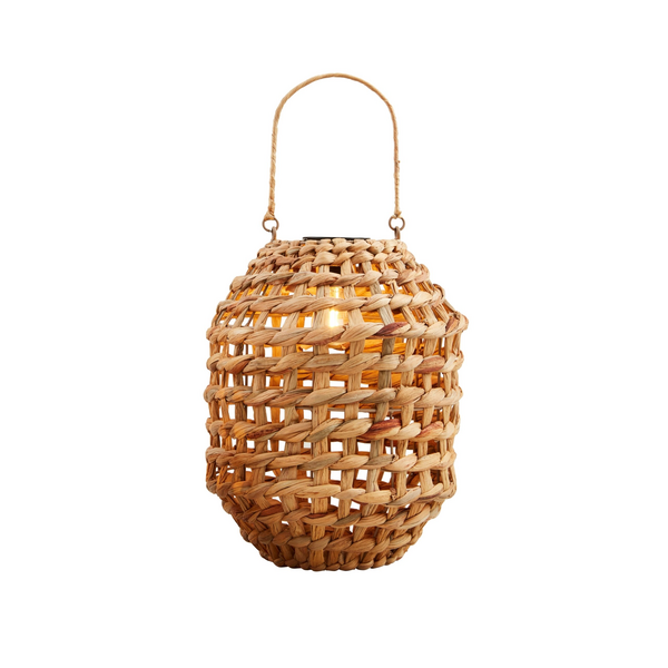 Large led mud pie lantern