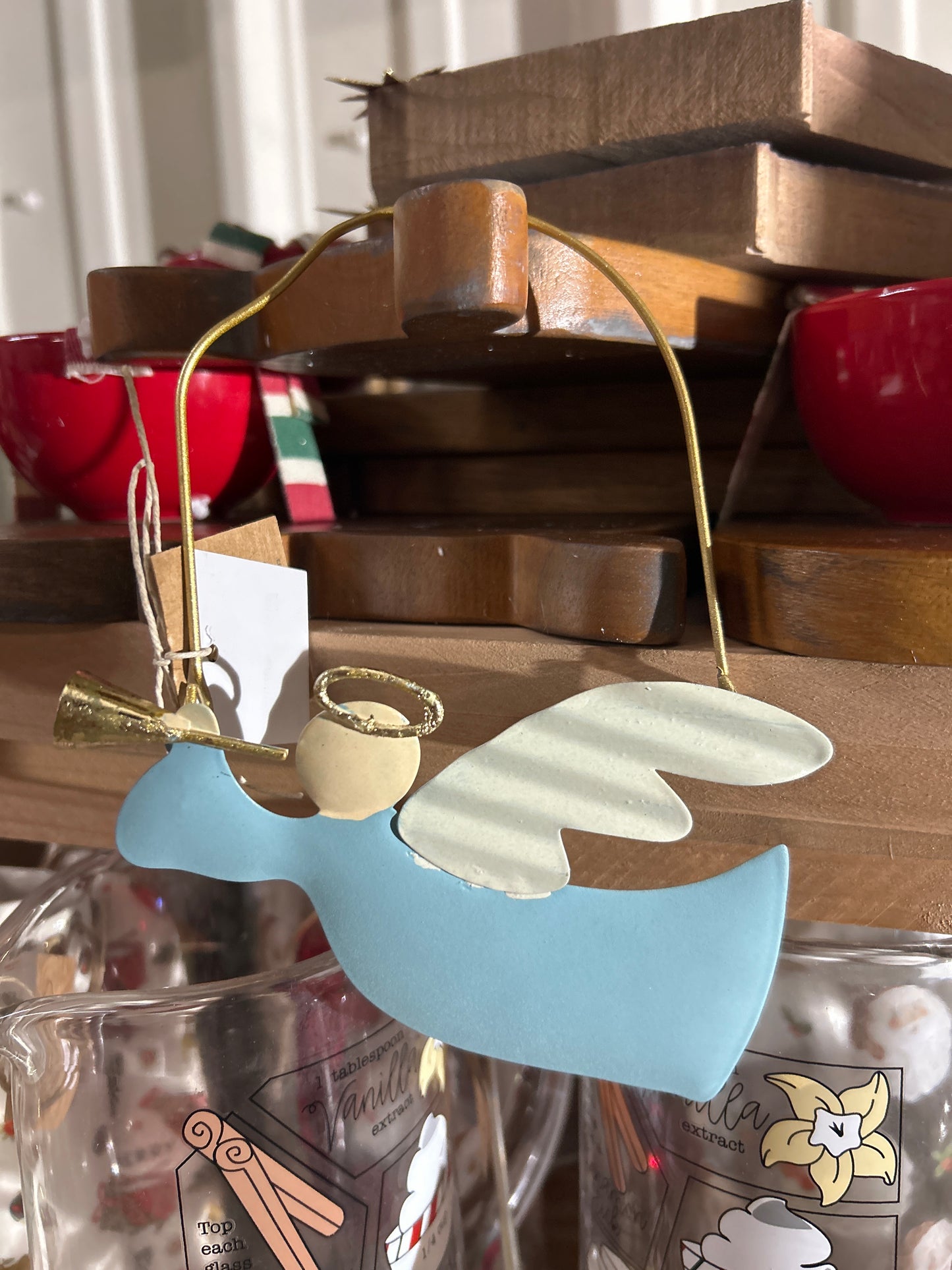 Mud pie Angel ornament
