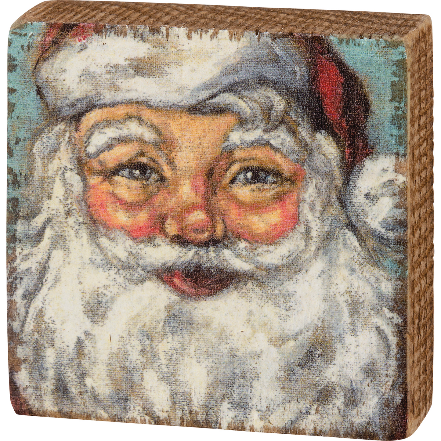 Santa block sitter