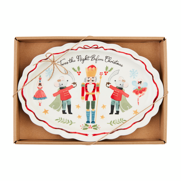 Nutcracker mud pie tray