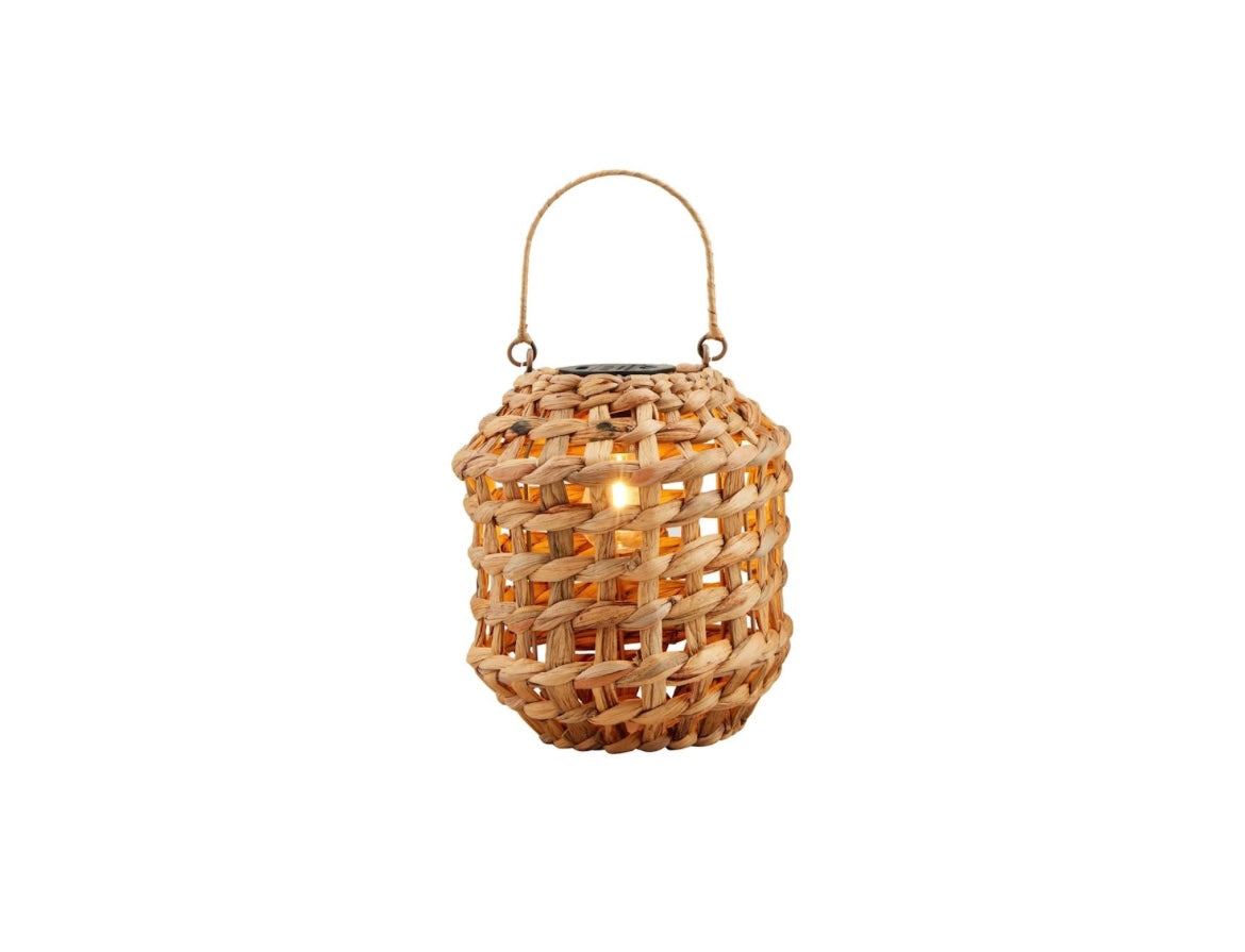 Woven led lantern mud pie