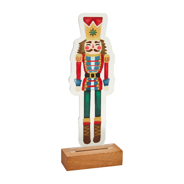 Small nutcracker LED mud pie