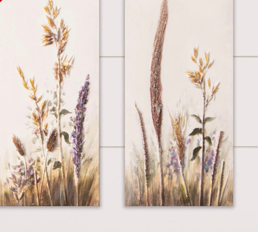 Dried floral print asst.