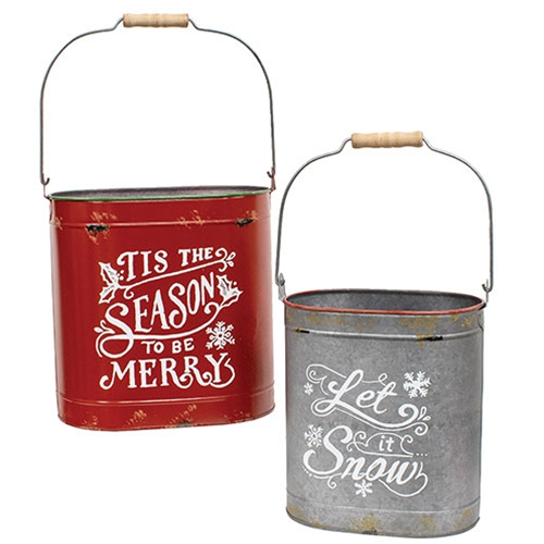 Christmas bucket