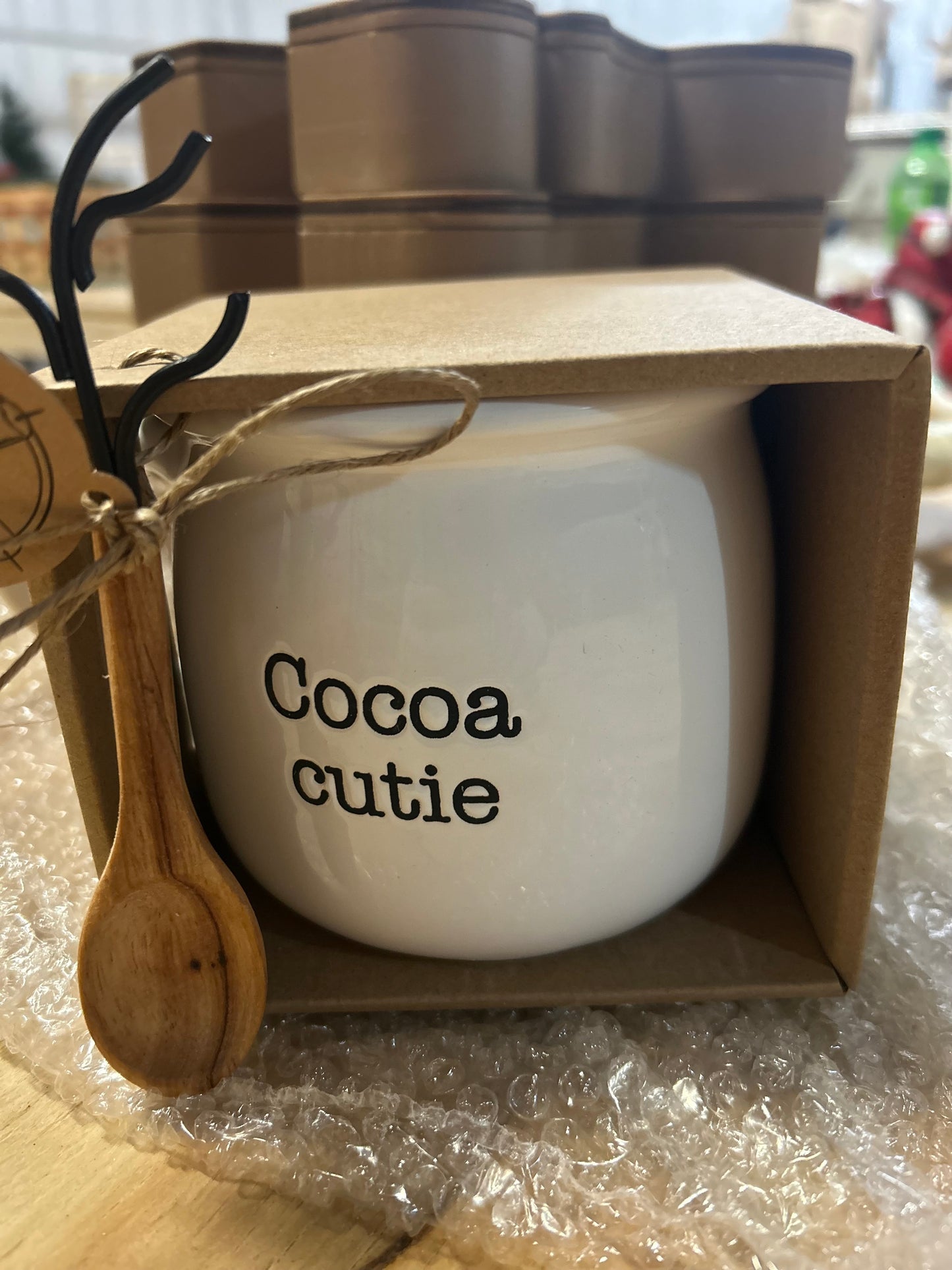 Cocoa cutie mud pie mug set