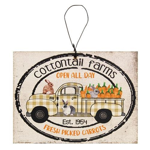 Cottontail farms ornament