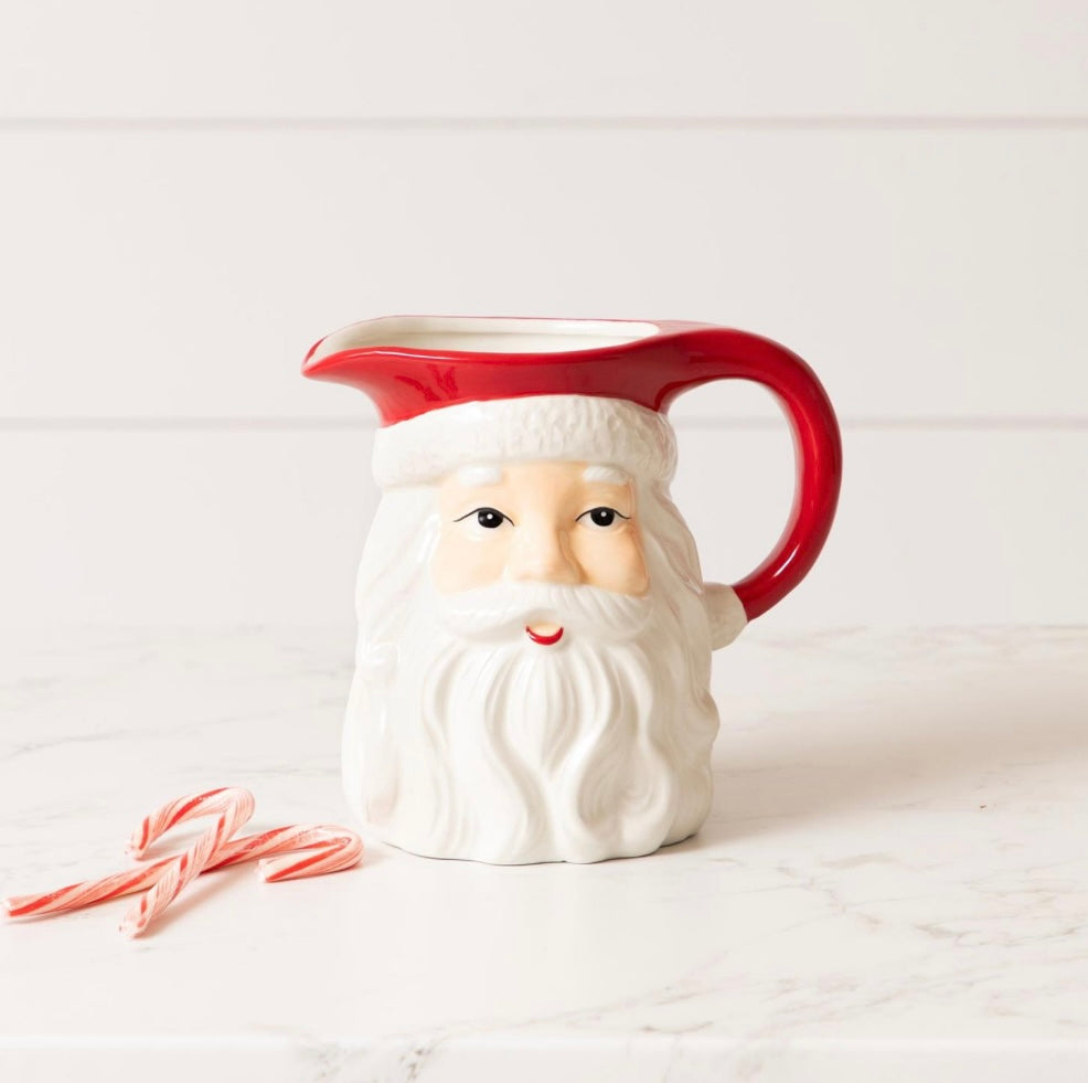 Vintage Santa pitcher