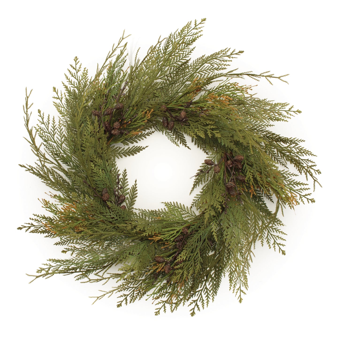 CEDAR WREATH 30”D