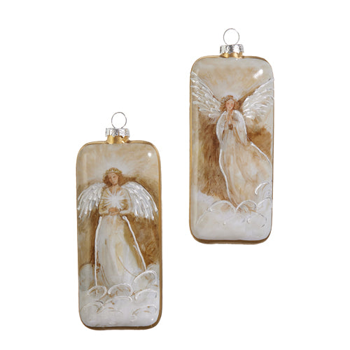 6" GOLDEN ANGEL ORNAMENT ASST.