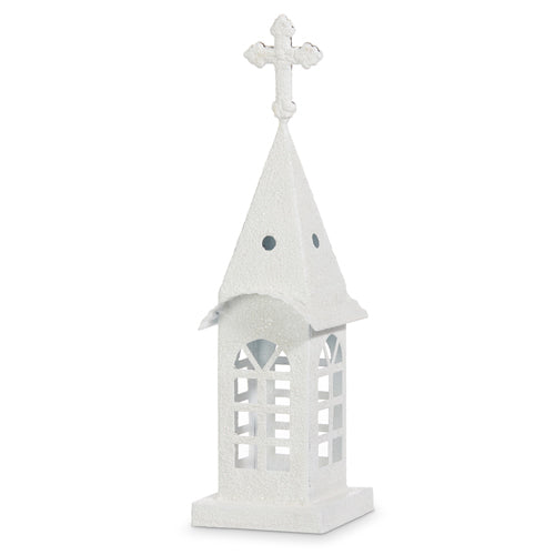 13" SNOWY CHURCH