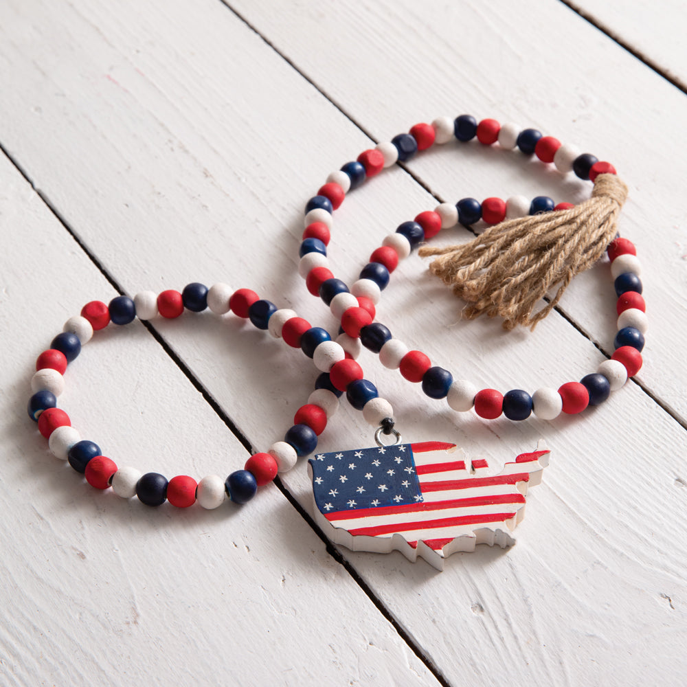 Fourth of July beads