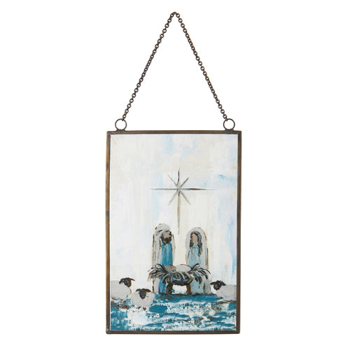 6" HOLY FAMILY ORNAMENT