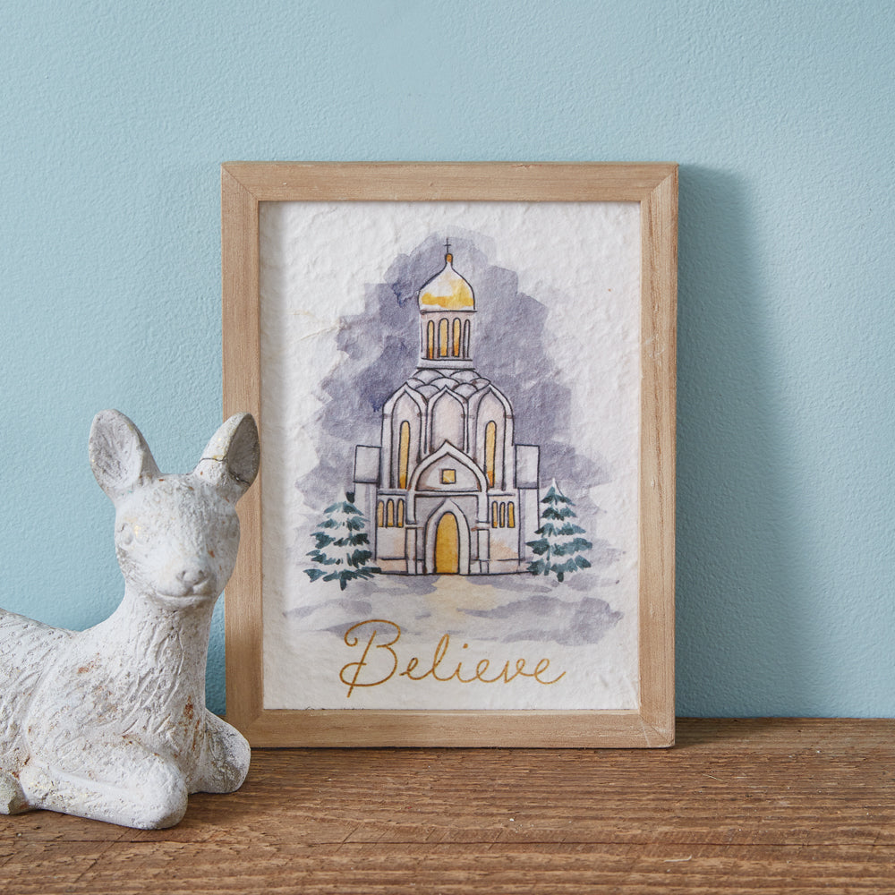 Believe sign