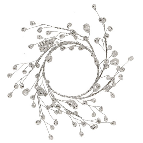 Icy Gems Candle Ring, 3.5"
