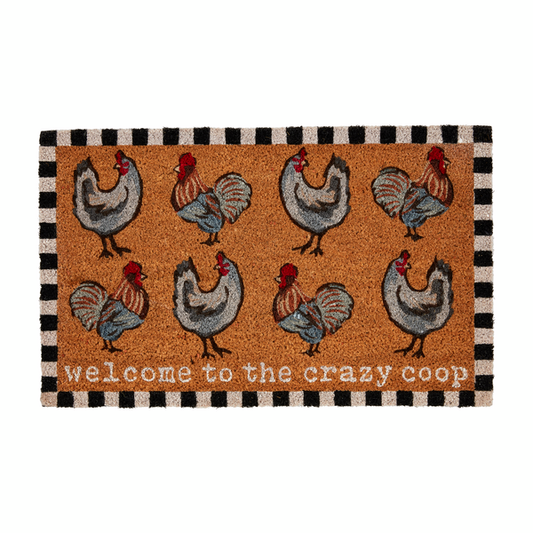 Chicken rug mud pie