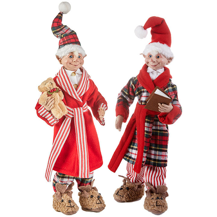 16" POSABLE ELF IN ROBE