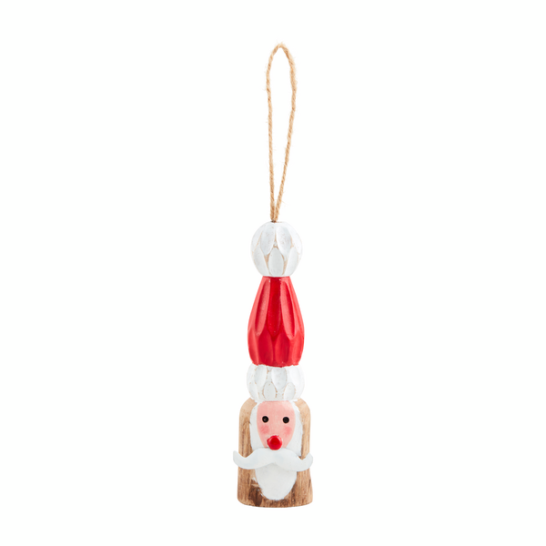 Mud pie Santa ornament