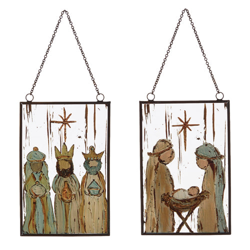 6.25" NATIVITY ORNAMENT ASST.
