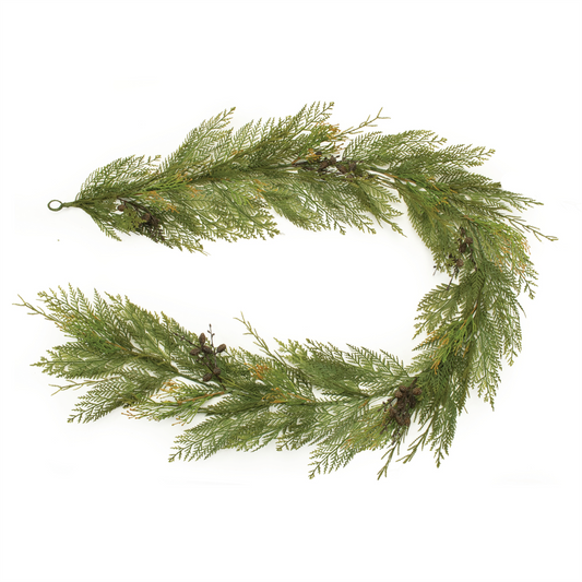 CEDAR GARLAND 6'L