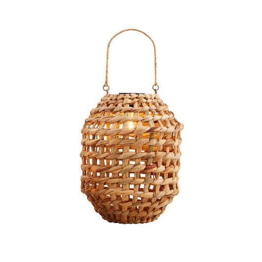 Large led mud pie lantern