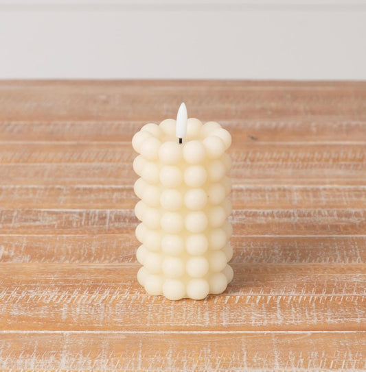 Bubble led candle