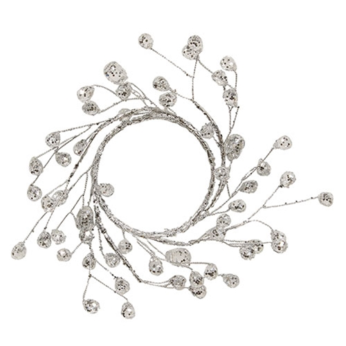 Icy candle ring