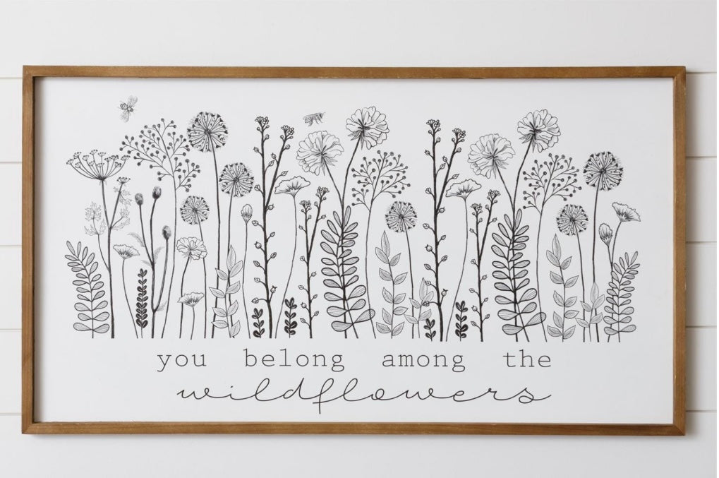 Wildflower print