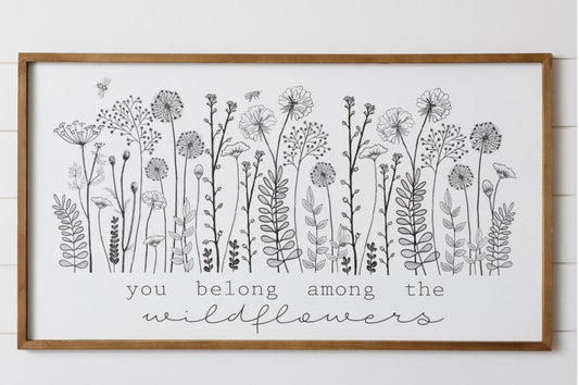 Wildflower print