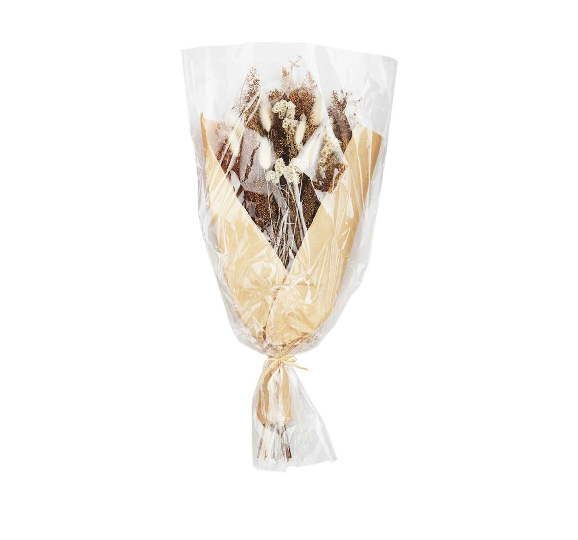Dried bouquet mud pie