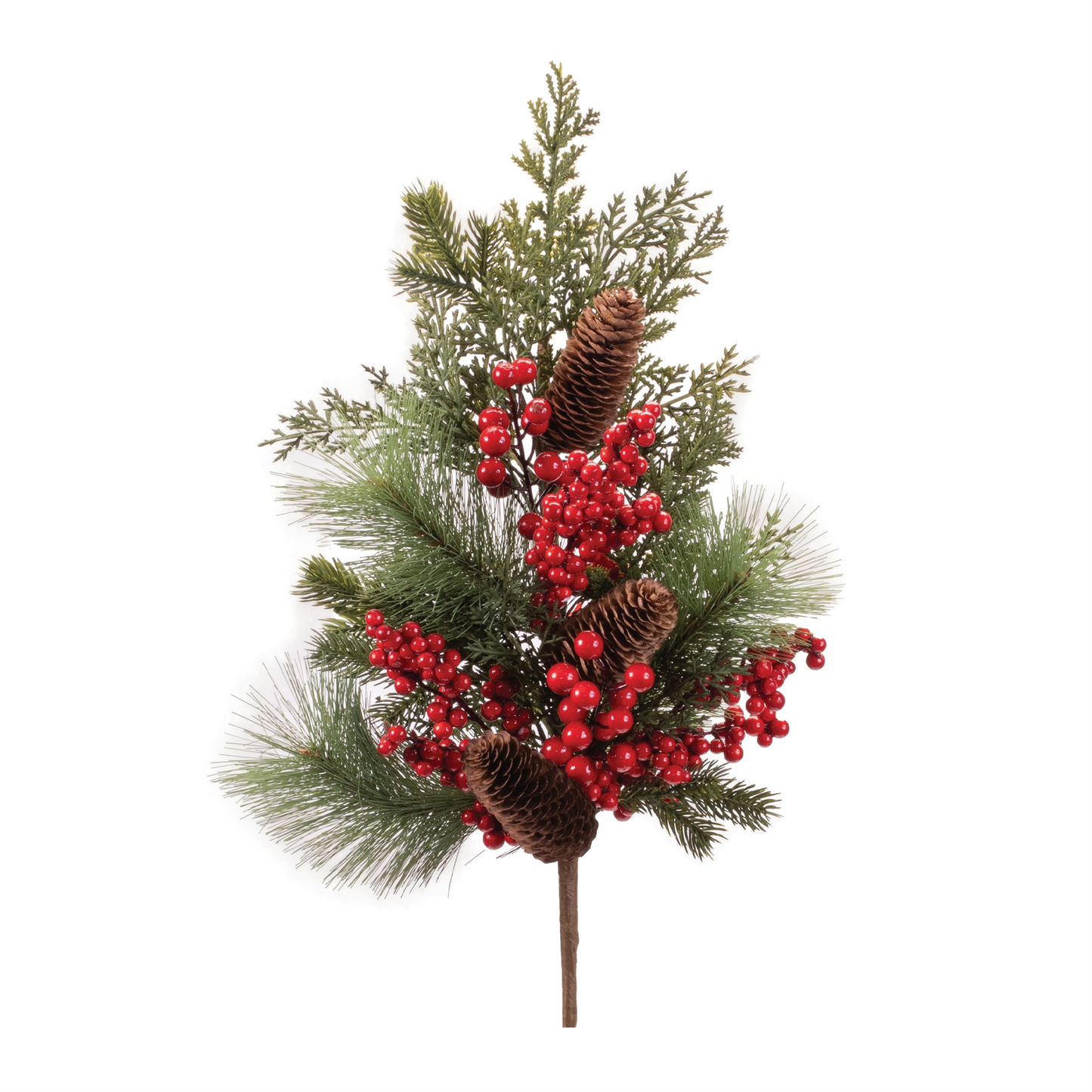 Pine Spray w/Berries 29"H