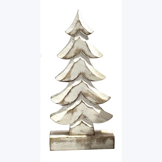 MANGO WOOD CHRISTMAS TREE TABLETOP