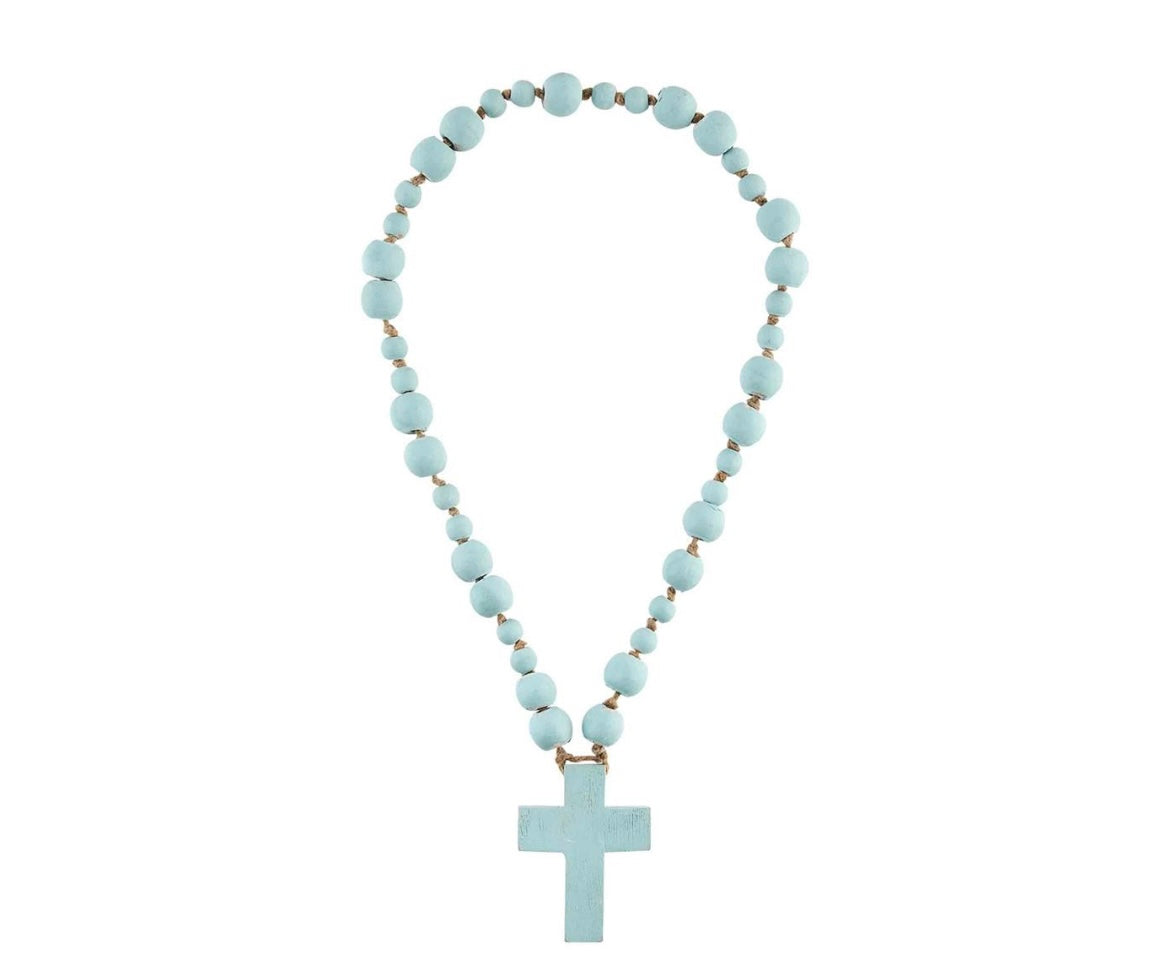 Mud pie blue beads