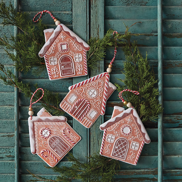 Gingerbread ornament asst.