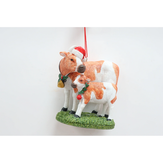 Cow ornament