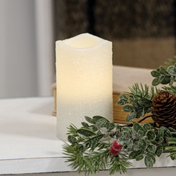 3x6 frosted candle LED