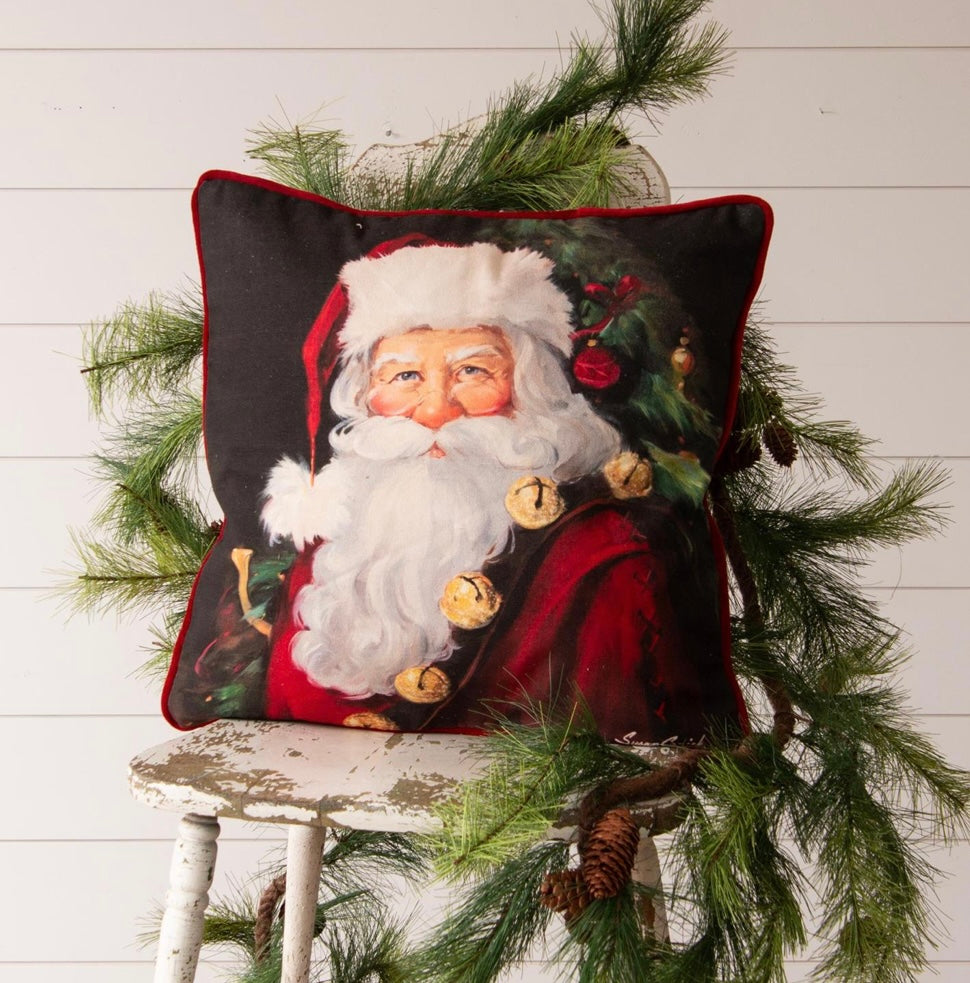 Double sided pillow Santa