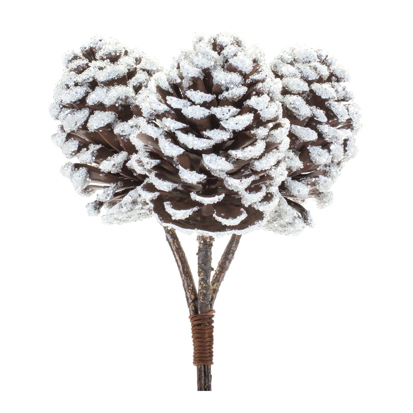 PINE CONE BUNDLE 11”H