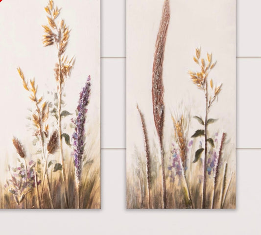 Dried floral print asst.