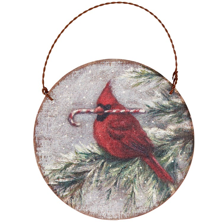 Cardinal ornament