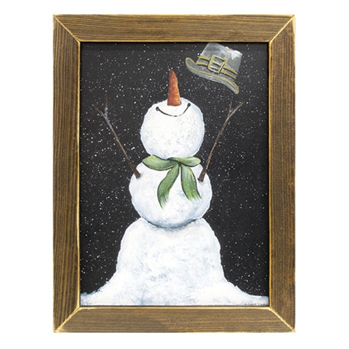 Snowman print