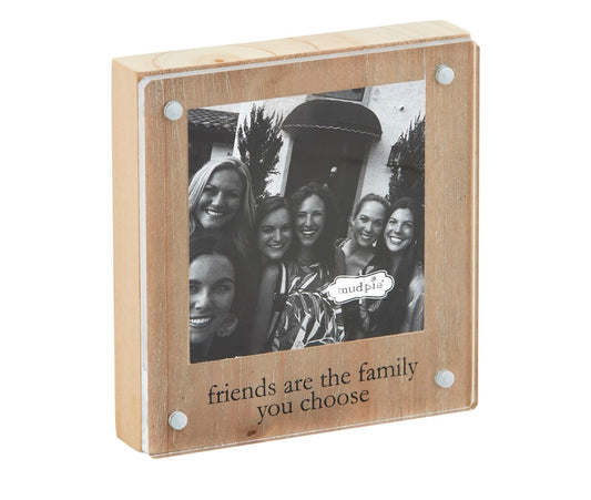 Friends photo sitter mud pie