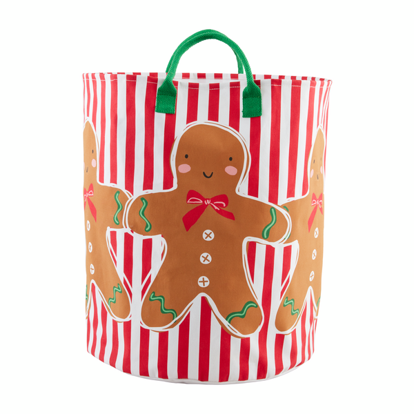 GINGERBREAD PATTERN OVERSIZED TOTE MUD PIE
