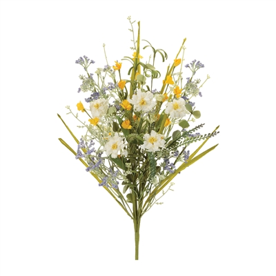 MIXED FLORAL BUSH 24”H
