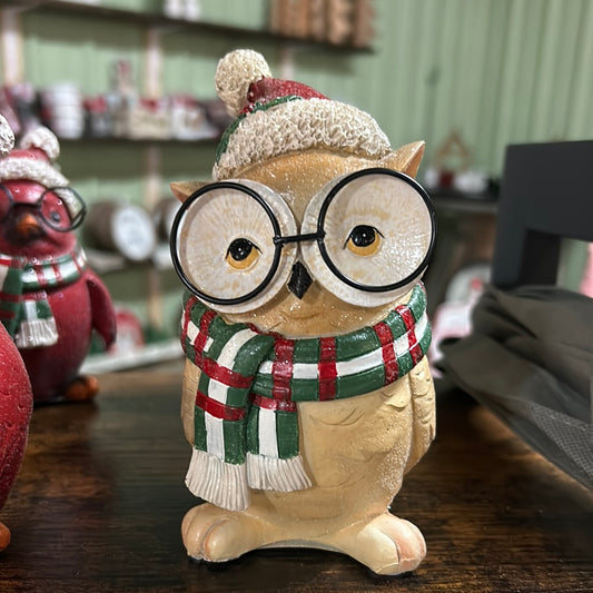 Owl with glasses