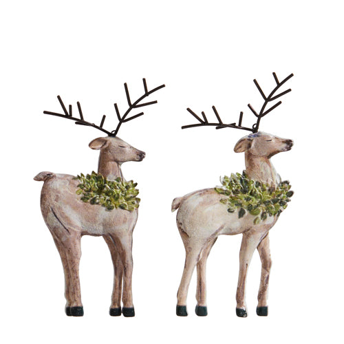 6.75" DEER CUT OUT ORNAMENT
