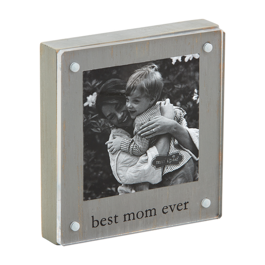 Mom photo sitter mud pie